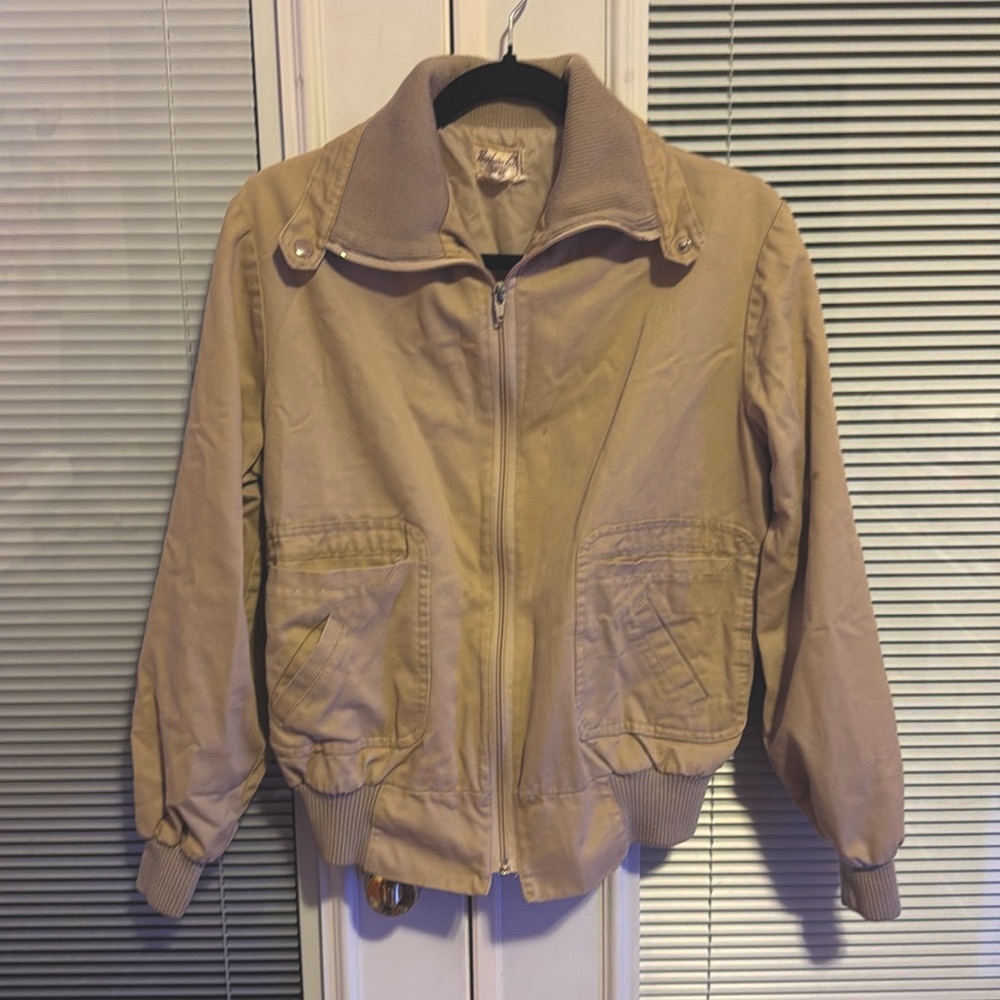 Vintage Barbara Lee for Junior Made In Japan Beige Jacket Large